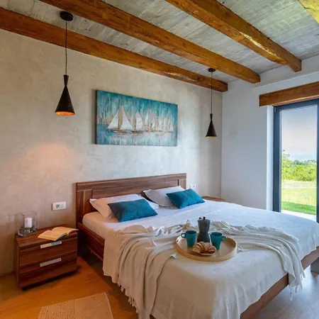 Padova For 12 Persons Near Motovun With 84 M2 Infinity Pool With Panoramic View & Beautiful Garden Villa