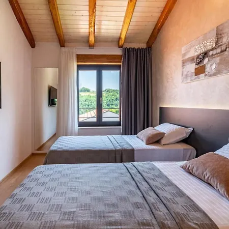 Villa Padova For 12 Persons Near Motovun With 84 M2 Infinity Pool With Panoramic View & Beautiful Garden *